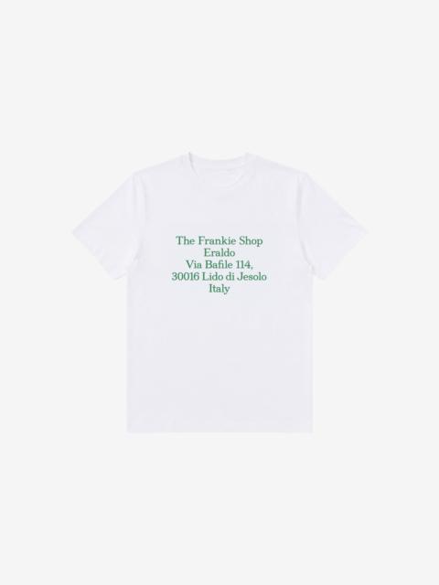 The Frankie Shop Tfs Eraldo T-Shirt - White/Green