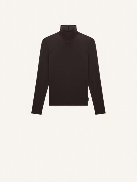 courrèges SECOND SKIN MOCKNECK TOP