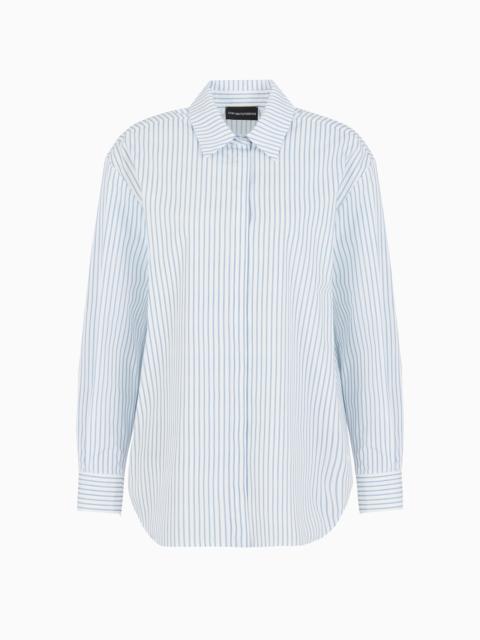 EMPORIO ARMANI Poplin shirt