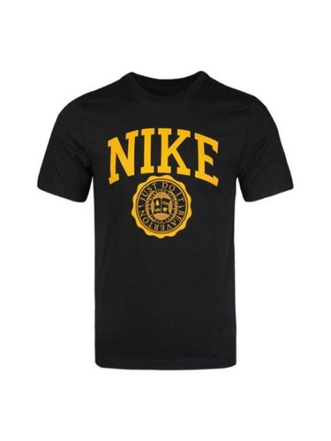 Nike Nike Sportswear JDI Printing Sports Short Sleeve Black BV7572-010