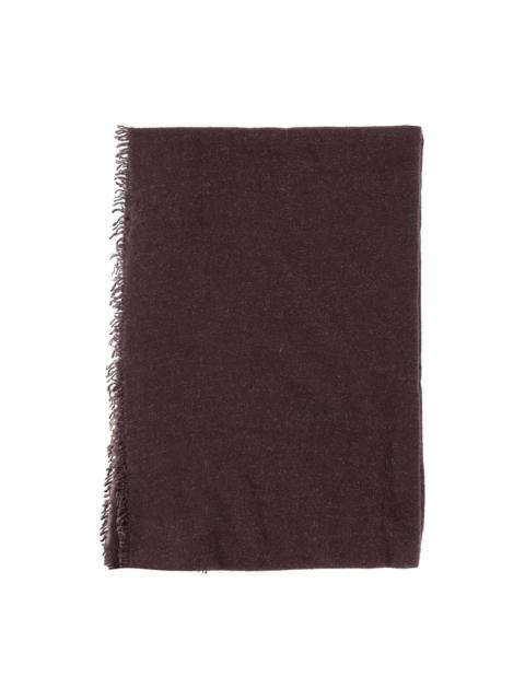 Faliero Sarti glitter frayed scarf