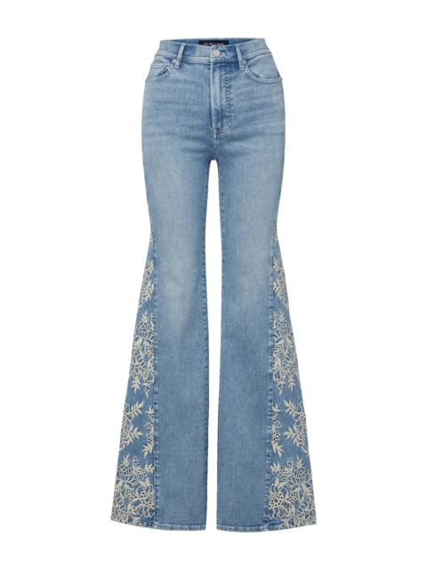 JOPLIN EMBROIDERED FLARE JEAN