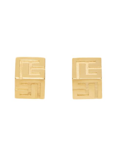 Balmain 3D PB Hoop Earrings