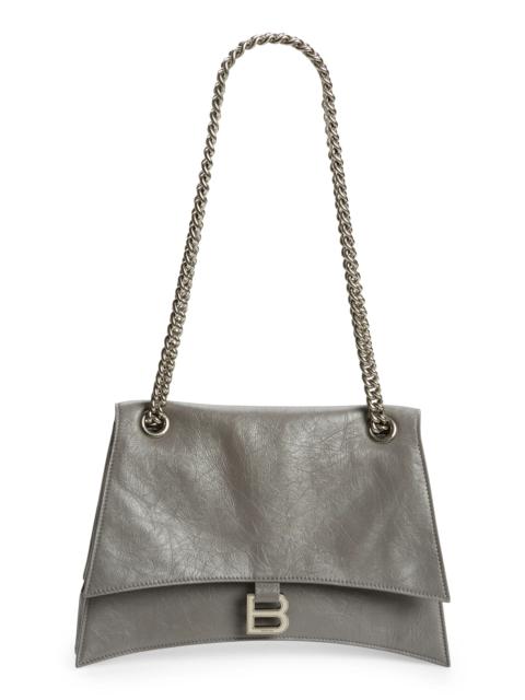 Crush Crushed Leather Shoulder Bag