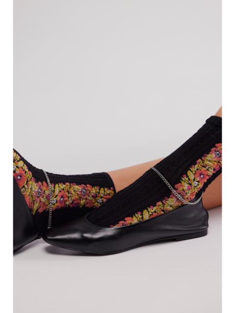 FREE PEOPLE Garden Brunch Crew Socks