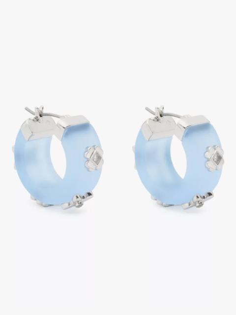 kate spade Heritage Bloom Small Hoops