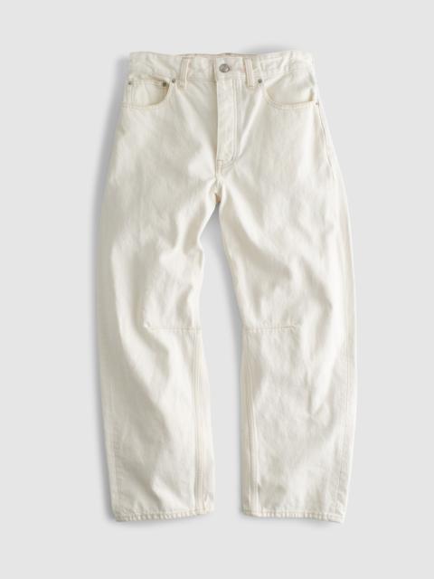 Madewell The Darted Barrel-Leg Jean