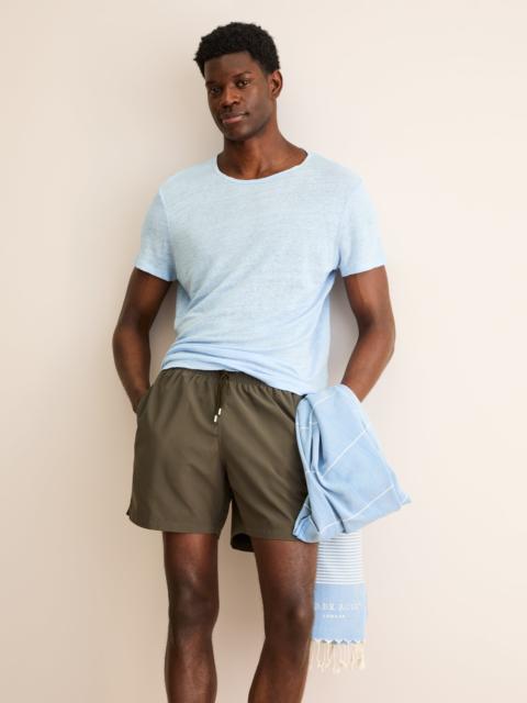 Derek Rose Men's Swim Trunks Bora Bora Khaki