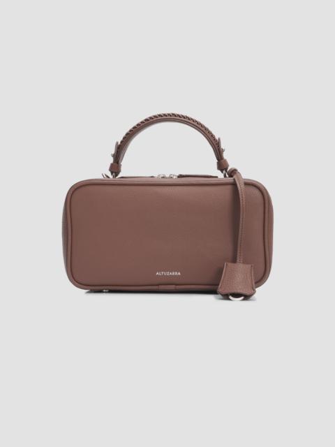 Altuzarra Women's Fall 3 Tack Trunk Leather Top Handle Bag - Cocoa