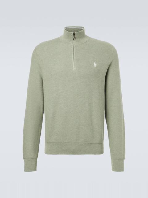 Polo Ralph Lauren Cotton half-zip sweater