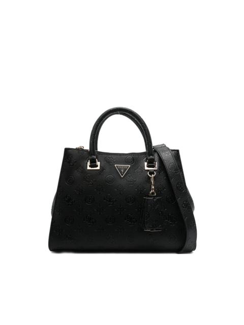 GUESS USA Cresidia logo-plaque tote bag