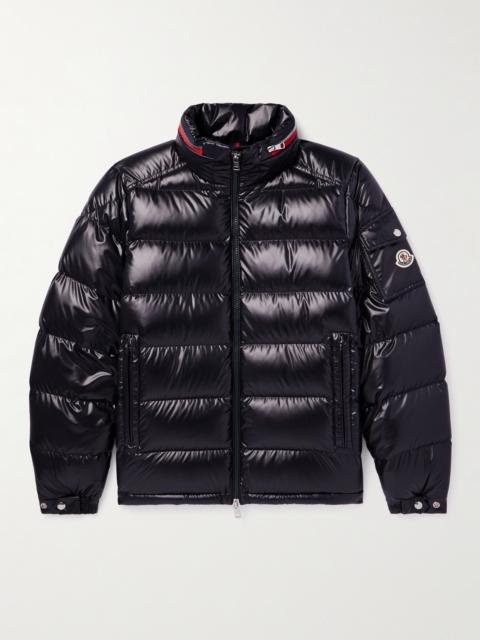 Moncler Bourne Logo-Appliquéd Quilted Shell Down Jacket