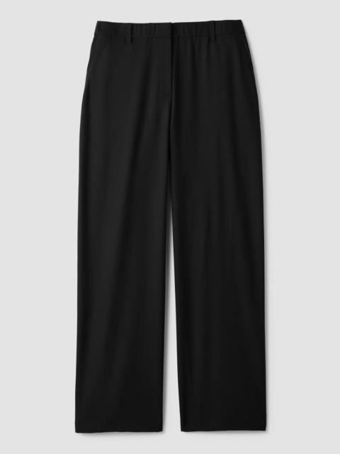 EILEEN FISHER Seasonless Wool Full-Length Trouser