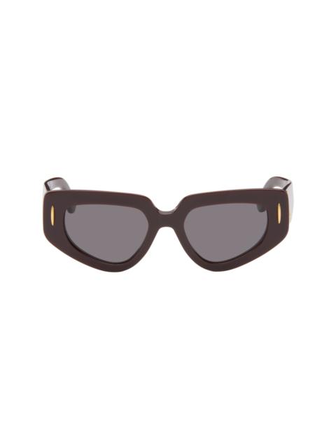 Loewe Purple Anagram Cat-Eye Sunglasses