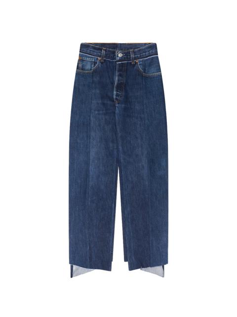 VETEMENTS Iconic Cut-Up Jeans "Blue" VTM-WJNS-0001