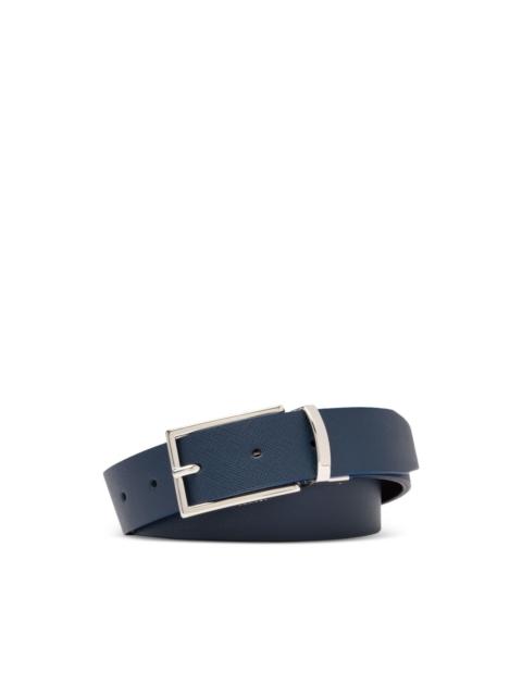 LANCEL adjustable leather belt