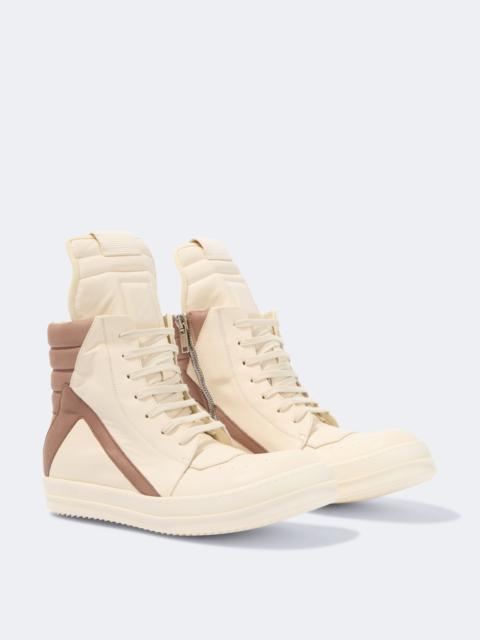 Rick Owens Geobasket leather sneakers