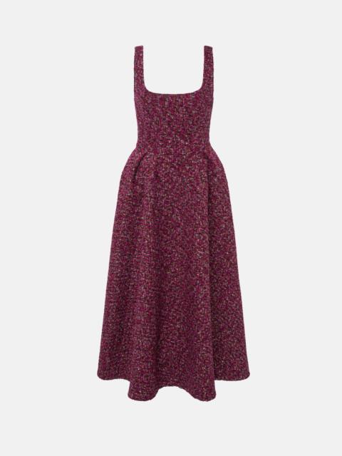 Alessandra Rich SEQUIN TWEED DRESS