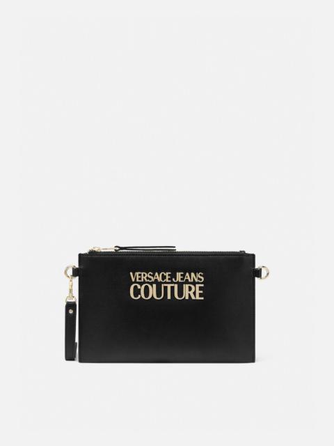 VERSACE JEANS COUTURE Logo Lock Crossbody Bag