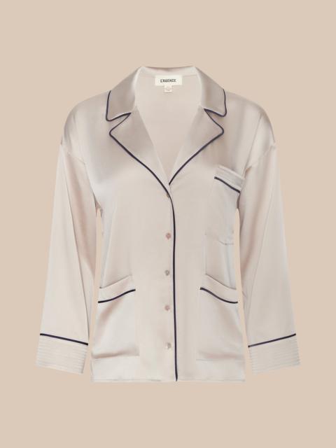 L'AGENCE Mara Blouse