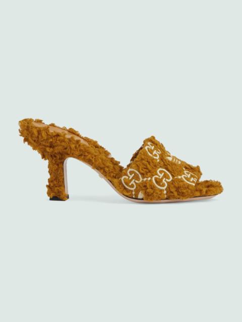 adidas x Gucci women's slide sandal
