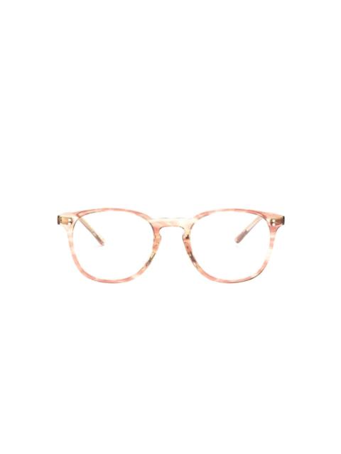 Oliver Peoples Finley tortoiseshell-frame glasses