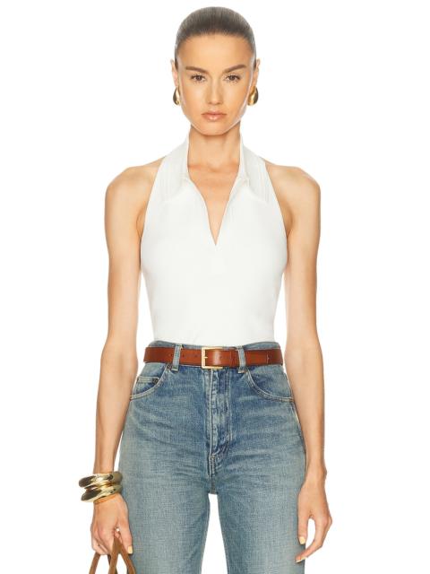 SIMKHAI Chloe Knit Halter Tank Top