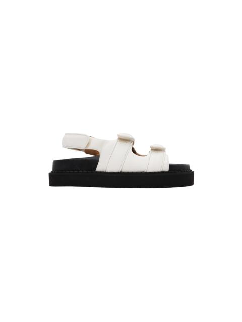 Isabel Marant White Madee Sandals