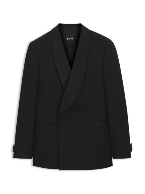 BOSS SLIM-FIT BLAZER CRAFTED FROM ITALIAN VIRGIN WOOL
