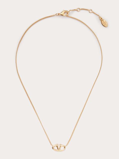 VLOGO THE BOLD EDITION METAL NECKLACE