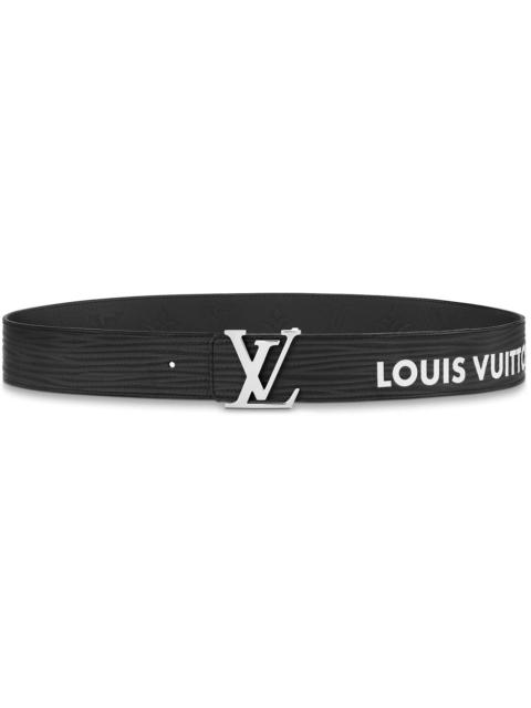Louis Vuitton Louis Vuitton LV Initials 40mm Reversible Belt Black/Eclipse