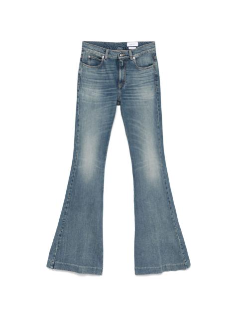 Alexander McQueen mid-rise flared jeans
