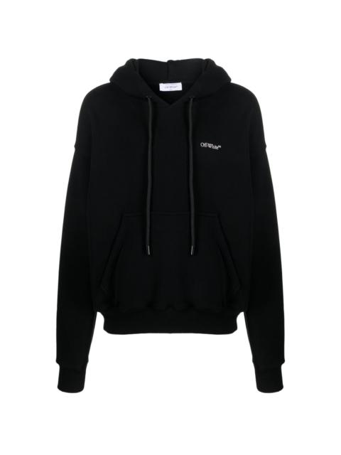 Scratch Tab Skate cotton hoodie