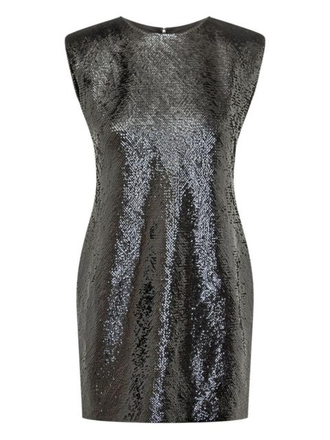 MICHAEL KORS sequin extended-shoulder mini dress