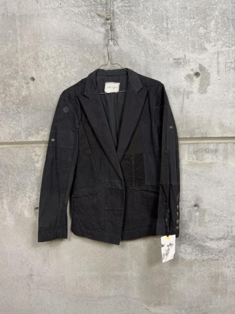 Greg Lauren Greg Lauren Workwear Tux Ollie Patchwork Blazer