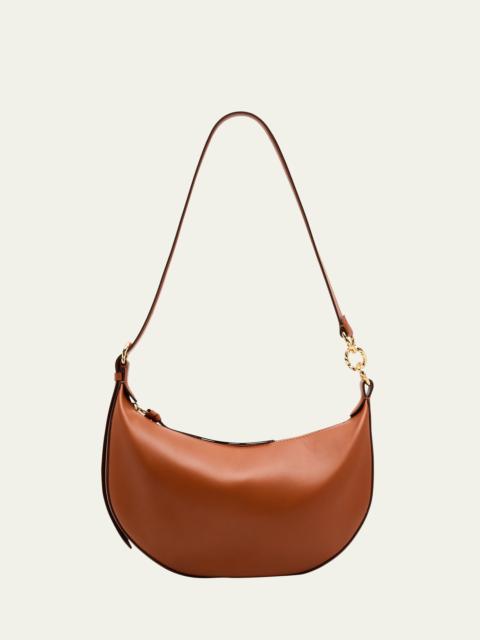 ULLA JOHNSON Twyla Small Calf Leather Hobo Bag