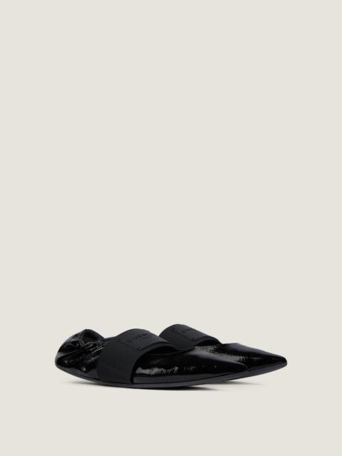 Givenchy CRUSH BALLERINAS IN NAPLACK LEATHER