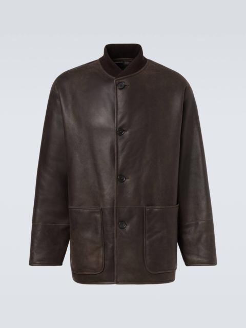 A.PRESSE Leather jacket