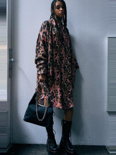 R13 Jumbo Shirtdress