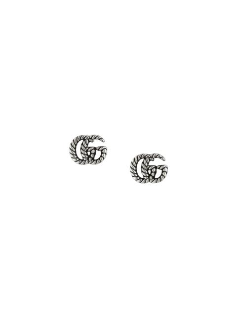 GUCCI Double G rope chain earrings