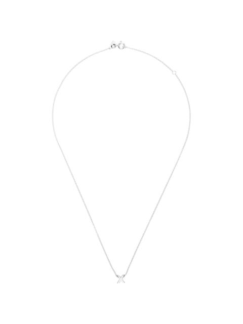 le gramme Alphabet 'X' Necklace