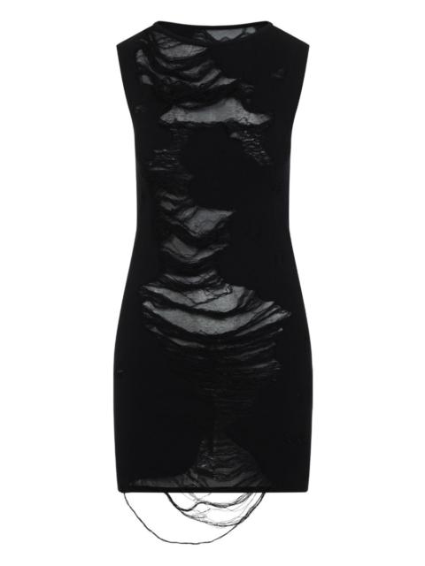 MM6 Maison Margiela distressed mini dress