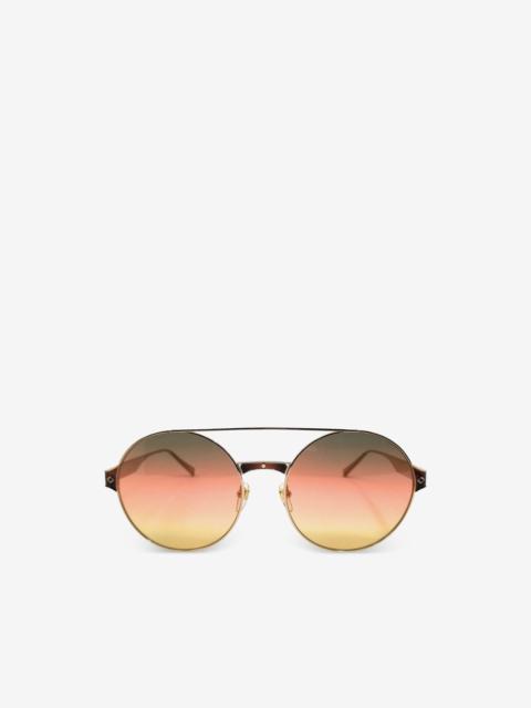 MCM round-frame double-bridge sunglasses