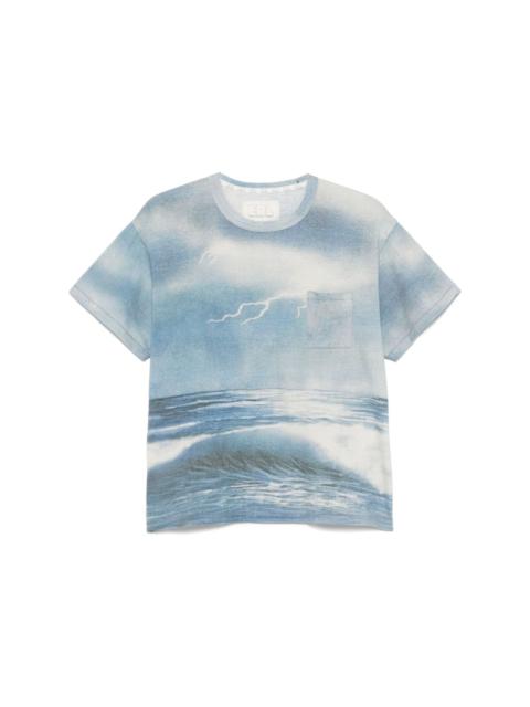 ERL landscape-print T-shirt