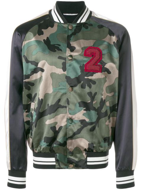 Valentino camouflage bomber jacket