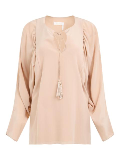 Chloé Long Sleeve Top in Pink