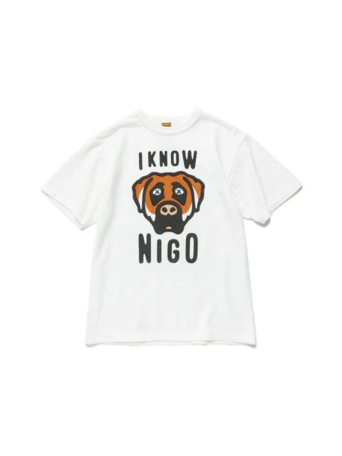Human Made Human Made I Know Nigo Kaws T-Shirt White