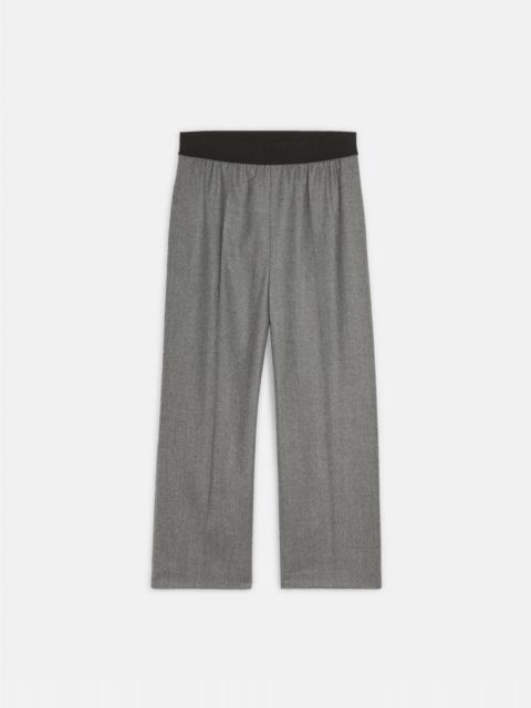 Tailored Wool Flannel Trousers