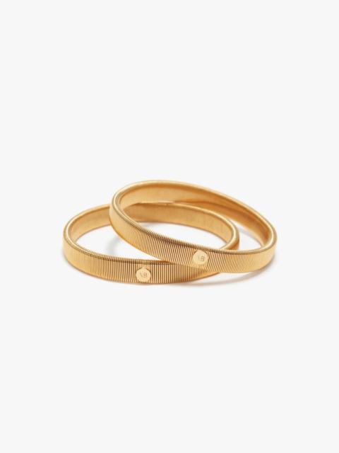 Victoria Beckham Sleeve Cuffs In Gold