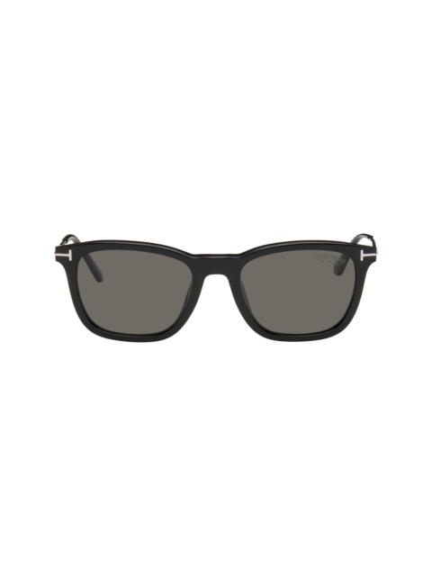 TOM FORD Black Polarized Arnaud Sunglasses